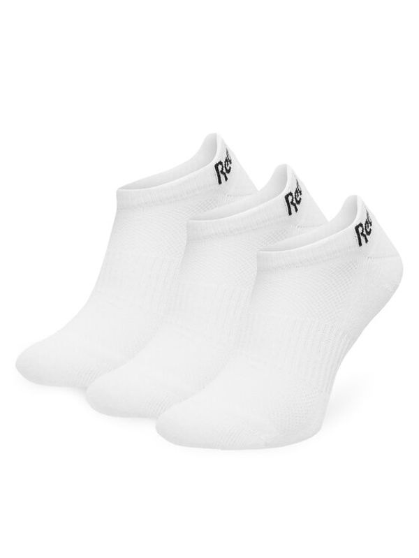 Reebok Reebok Set 3 parov unisex nizkih nogavic R0356P-SS24 (3-pack) Bela