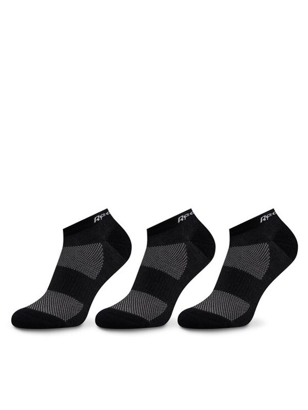 Reebok Reebok Set 3 parov unisex nizkih nogavic Te Low Cut Sock 3P GH0408 Črna