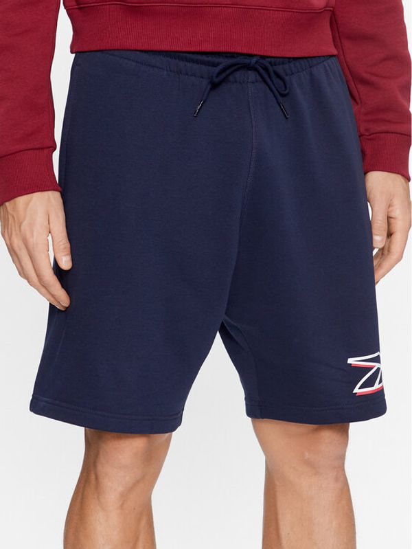 Reebok Reebok Športne kratke hlače Identity IN1680 Mornarsko modra Regular Fit