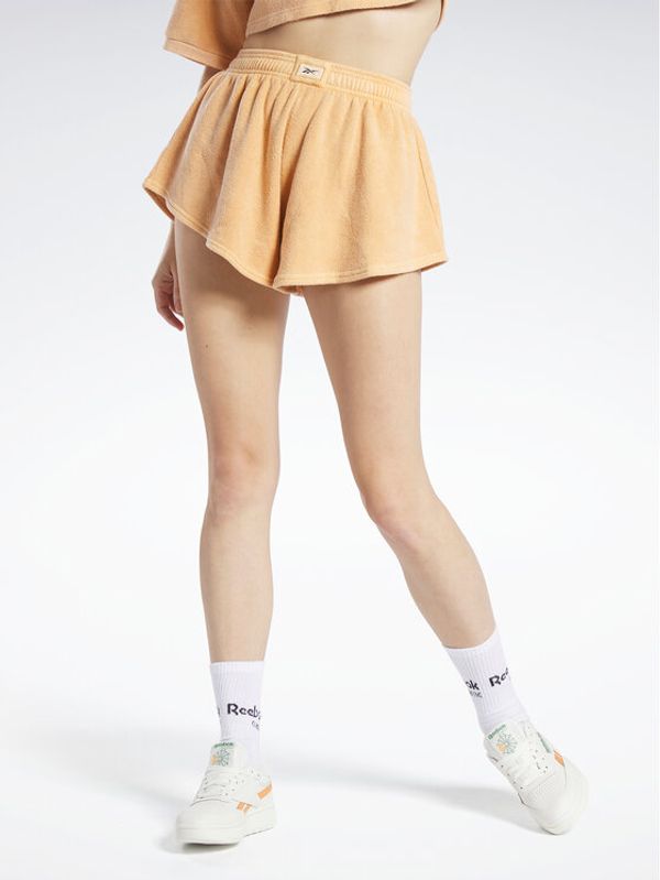 Reebok Reebok Športne kratke hlače Reebok Classics Natural Dye Towel Terry Shorts HS4743 Oranžna Regular Fit