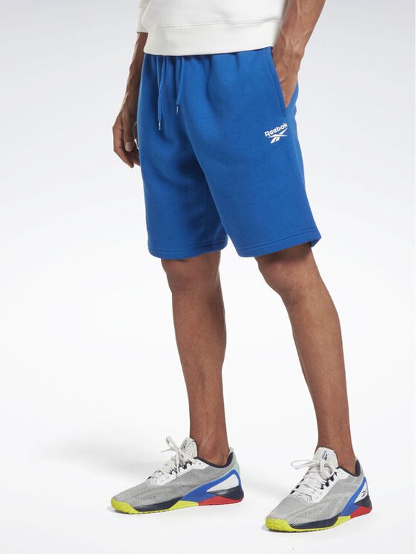 Reebok Reebok Športne kratke hlače Reebok Identity Fleece Shorts H49689 Modra