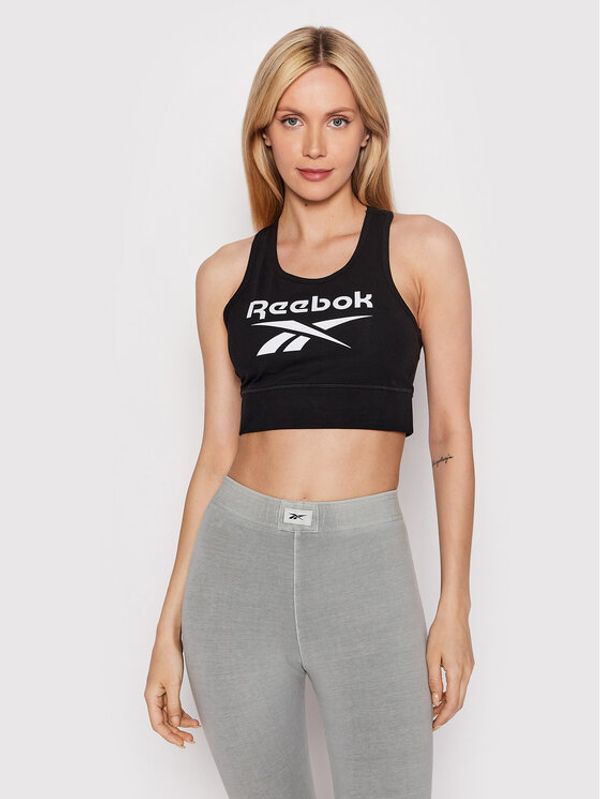 Reebok Reebok Špotni nedrček Identity GL2544 Črna