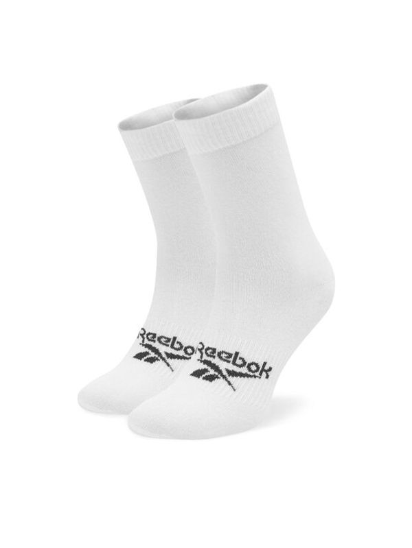 Reebok Reebok Visoke nogavice Unisex Act Fo Mid Crew Sock GI0075 Bela