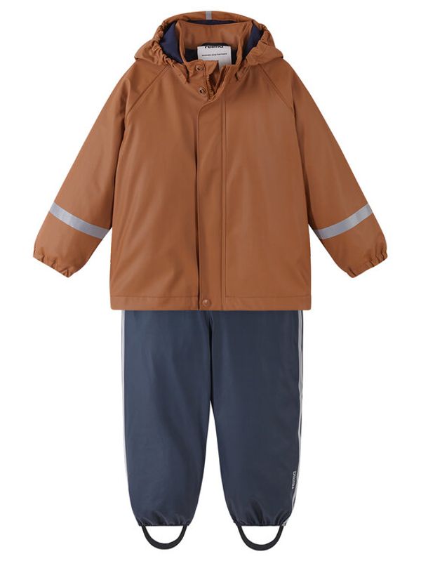 Reima Reima Komplet jakna in hlače Tipotella 5100263A Rjava Regular Fit