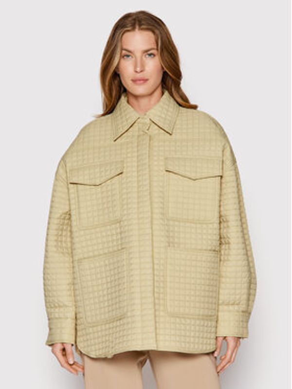 Remain Remain Prehodna jakna Atina Quilt RM1427 Bež Oversize