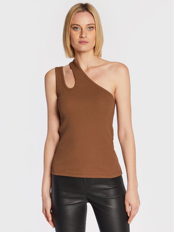 Remain Remain Top Toya RM1593 Rjava Slim Fit