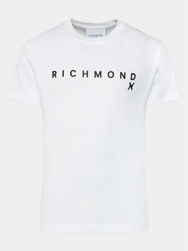 Richmond X Richmond X Majica Aaron UMP24004TS Bela Regular Fit