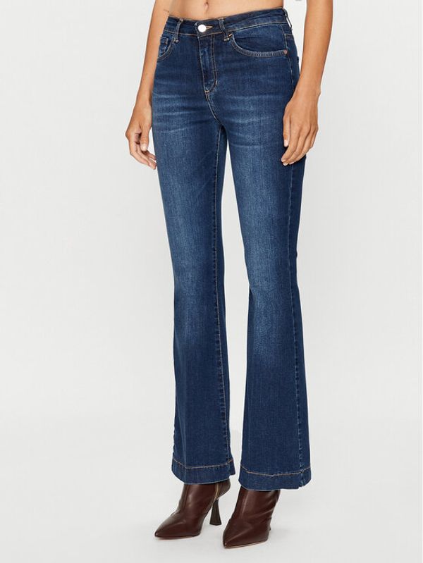 Rinascimento Rinascimento Jeans hlače CFC0115449003 Mornarsko modra Bootcut Fit