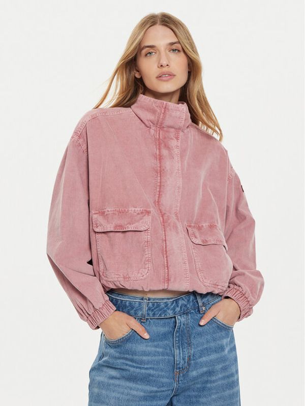 Roxy Roxy Prehodna jakna Slow Song ERJJK03614 Roza Oversize