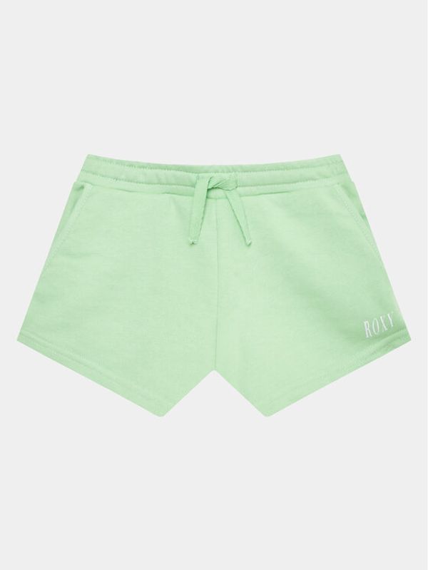 Roxy Roxy Športne kratke hlače Happiness ERGFB03290 Zelena Regular Fit