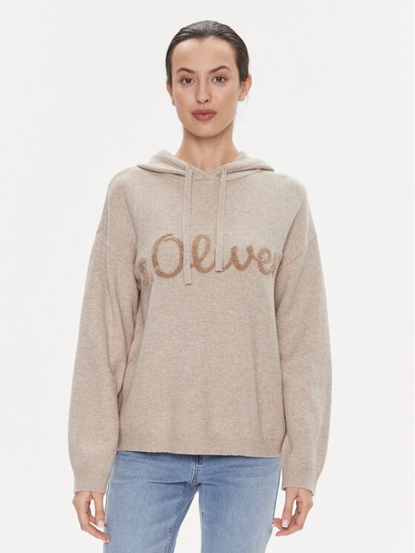 s.Oliver s.Oliver Jopa 2135271 Bež Loose Fit