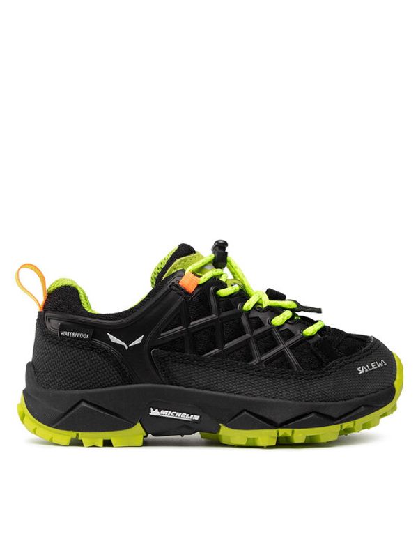 Salewa Salewa Trekking čevlji Jr Wildfire Wp 64009-0986 Črna