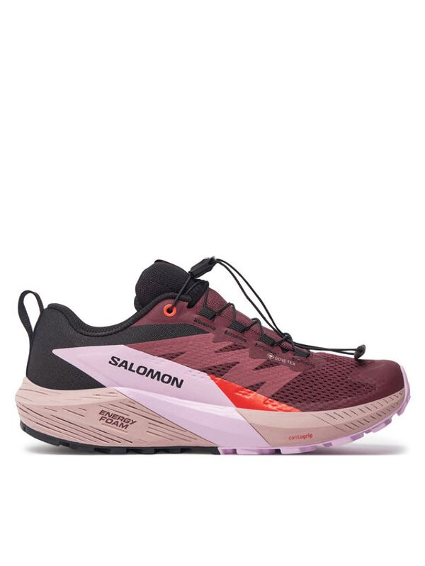 Salomon Salomon Tekaški čevlji Sense Ride 5 Gore-Tex L47592300 Vijolična