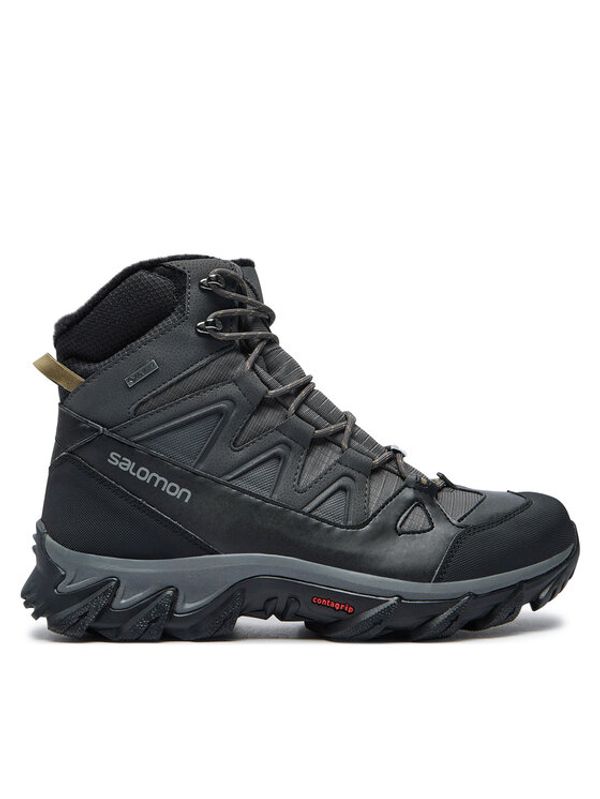 Salomon Salomon Trekking čevlji Breccia 2 Gore-Tex L41255800 Siva