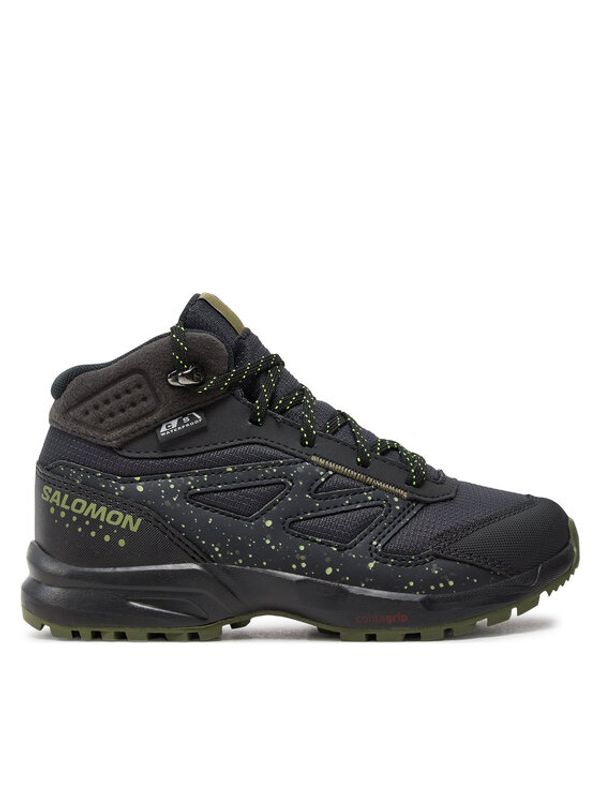 Salomon Salomon Trekking čevlji Outway Mid Climasalomon™ Waterproof L47283500 Črna