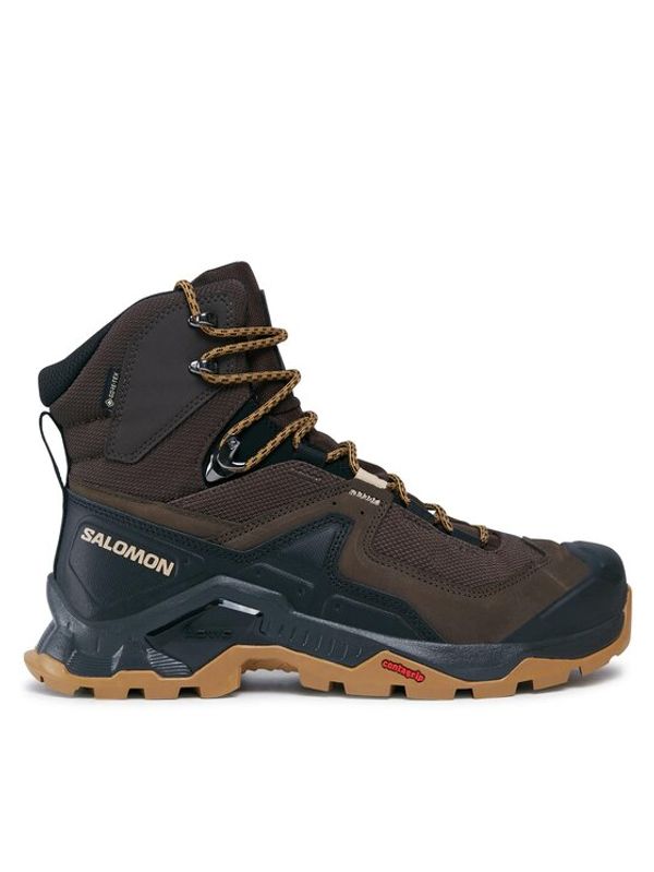 Salomon Salomon Trekking čevlji Quest Element GORE-TEX L47216100 Rjava