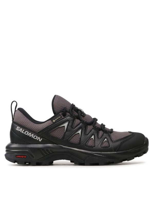 Salomon Salomon Trekking čevlji X Braze Gtx GORE-TEX L47180700 Siva