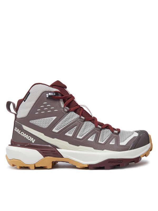 Salomon Salomon Trekking čevlji X Ultra 360 Edge Mid Gore-Tex L47698600 Rjava