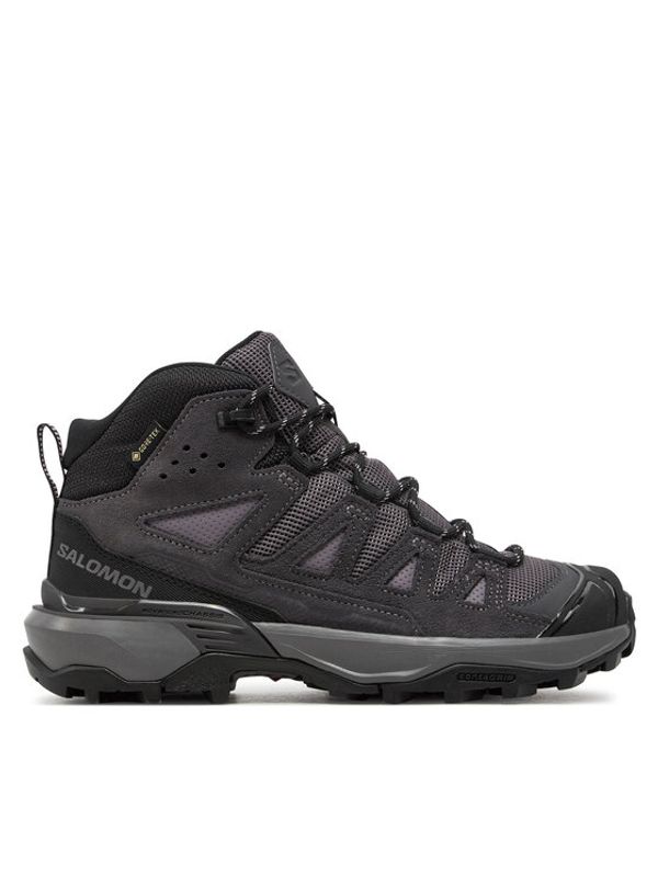 Salomon Salomon Trekking čevlji X Ultra 360 Leather Mid Gore-Tex L47571100 Siva