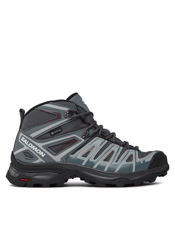 Salomon Salomon Trekking čevlji X Ultra Pioneer Mid GORE-TEX L47170500 Siva