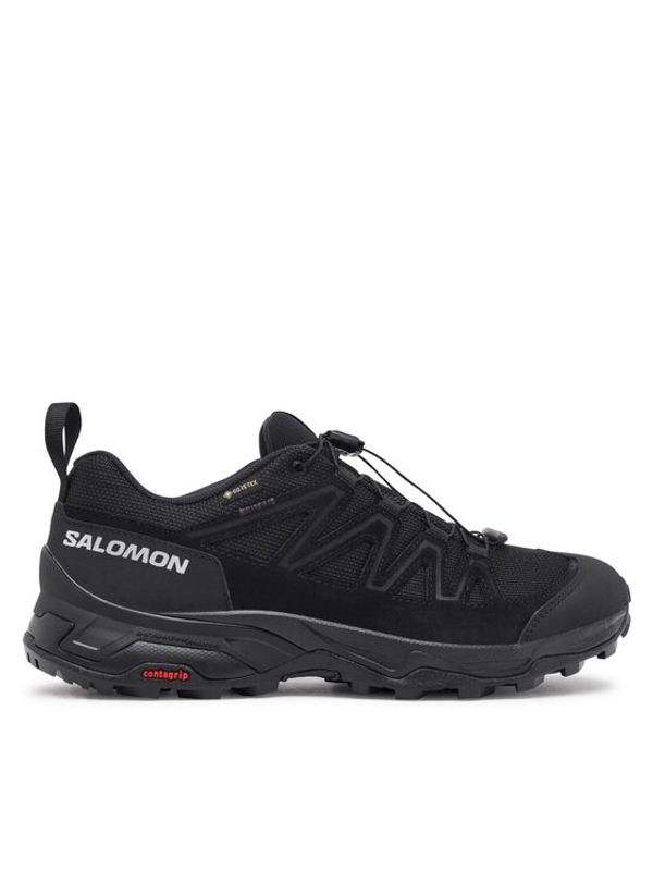 Salomon Salomon Trekking čevlji X Ward Leather GORE-TEX L47182300 Črna