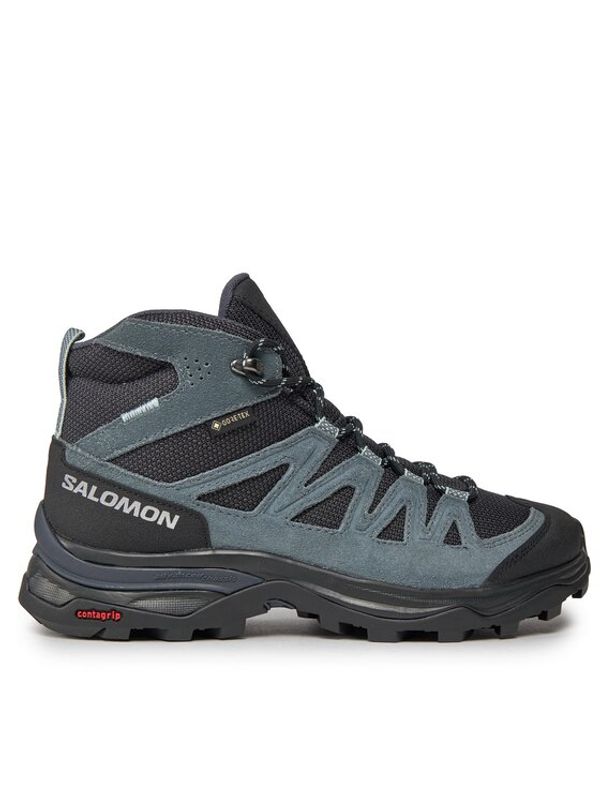 Salomon Salomon Trekking čevlji X Ward Leather Mid GORE-TEX L47182000 Modra