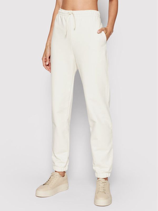 Samsøe Samsøe Samsøe Samsøe Spodnji del trenirke Undyed W F21200142 Bež Relaxed Fit