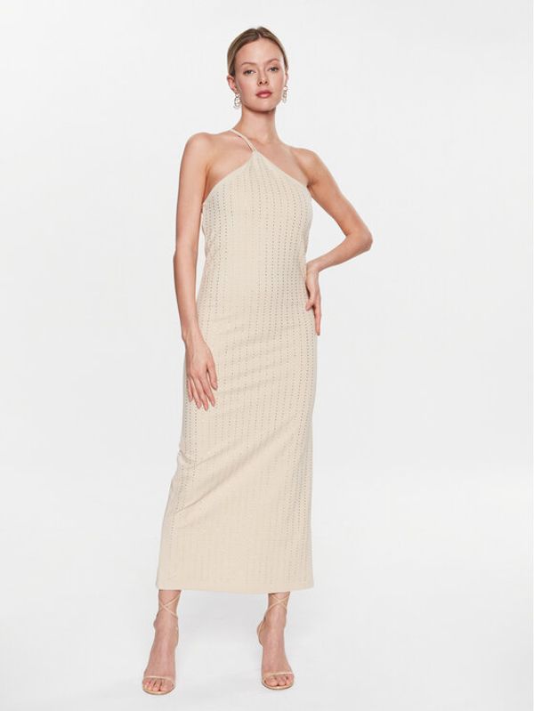 Samsøe Samsøe Samsøe Samsøe Vsakodnevna obleka Crystal F23100200 Bež Slim Fit