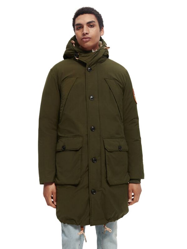 Scotch & Soda Scotch & Soda Parka 169114 Khaki Regular Fit