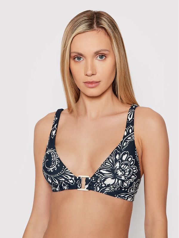 Seafolly Seafolly Gornji del bikini Folklore Longline 31268-933 Mornarsko modra