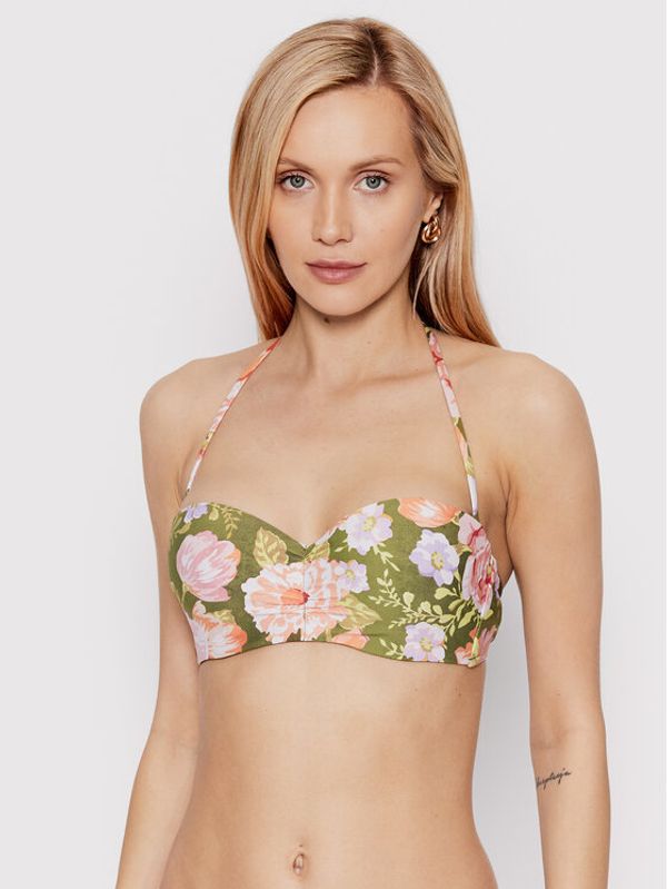 Seafolly Seafolly Gornji del bikini Paradise Garden 30574-960 Zelena