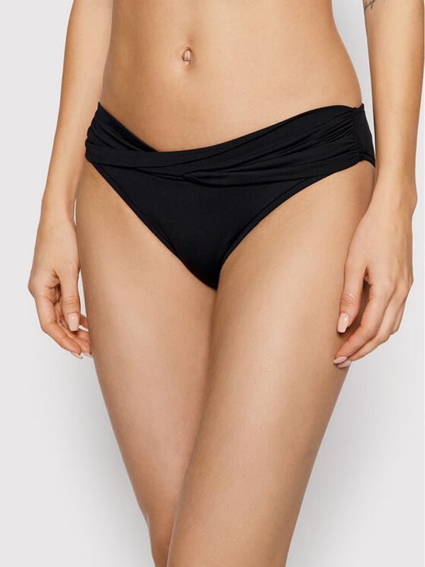 Seafolly Seafolly Spodnji del bikini Twist Band 44320-942 Črna