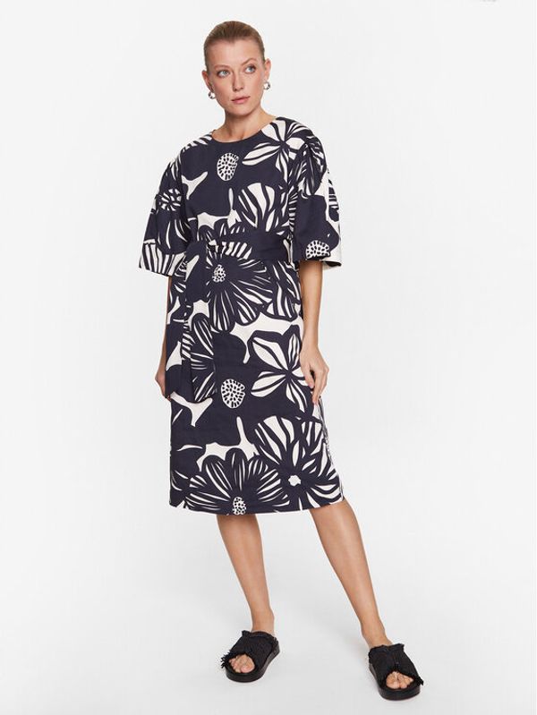 Seidensticker Seidensticker Vsakodnevna obleka 60.134762 Modra Regular Fit