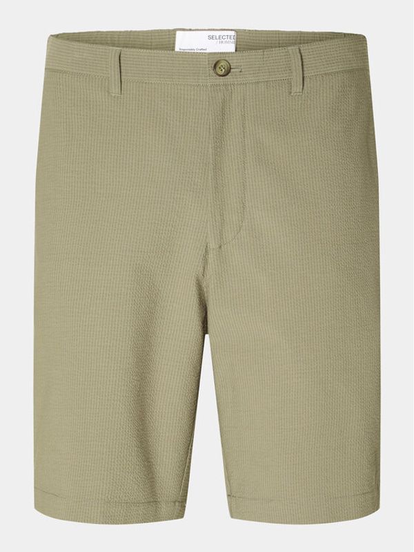 Selected Homme Selected Homme Kratke hlače iz tkanine Slhregular-Karl 16092367 Bež Regular Fit