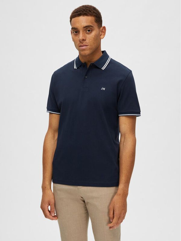 Selected Homme Selected Homme Polo majica 16087840 Mornarsko modra Regular Fit