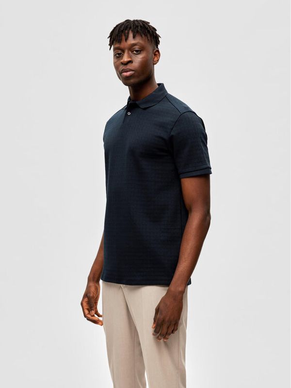 Selected Homme Selected Homme Polo majica 16088575 Mornarsko modra Regular Fit