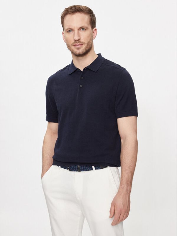 Selected Homme Selected Homme Polo majica Berg 16092437 Modra Regular Fit