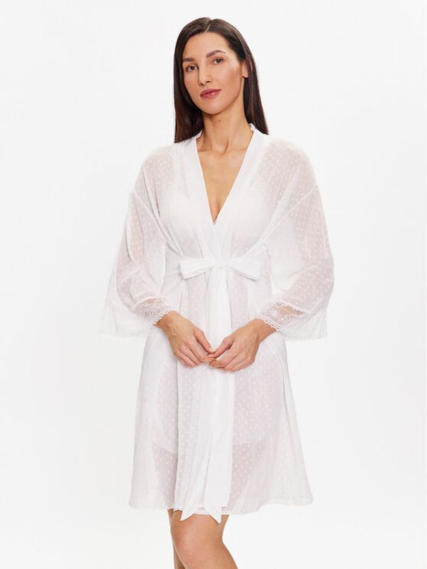 Selmark Selmark Kopalni plašč Penelope 31071 Bela Regular Fit