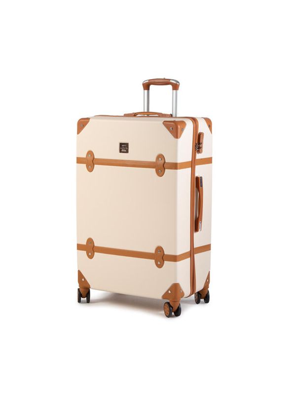 Semi Line Semi Line Velik kovček T5506-4 Bež