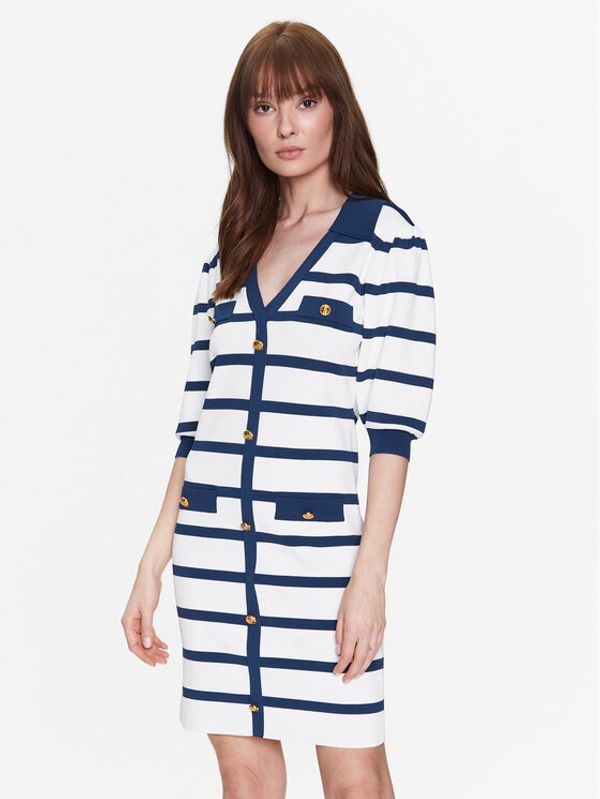 Silvian Heach Silvian Heach Vsakodnevna obleka GPP23246VE Bela Regular Fit