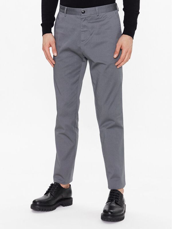 Sisley Sisley Chino hlače 4JLESF023 Siva Slim Fit