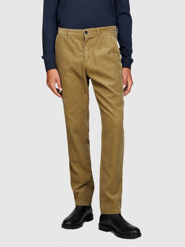 Sisley Sisley Chino hlače 4SFRSF03D Bež Regular Fit