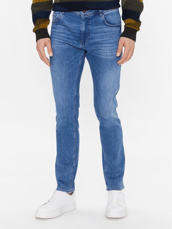 Sisley Sisley Jeans hlače 4V2USE00O Modra Slim Fit
