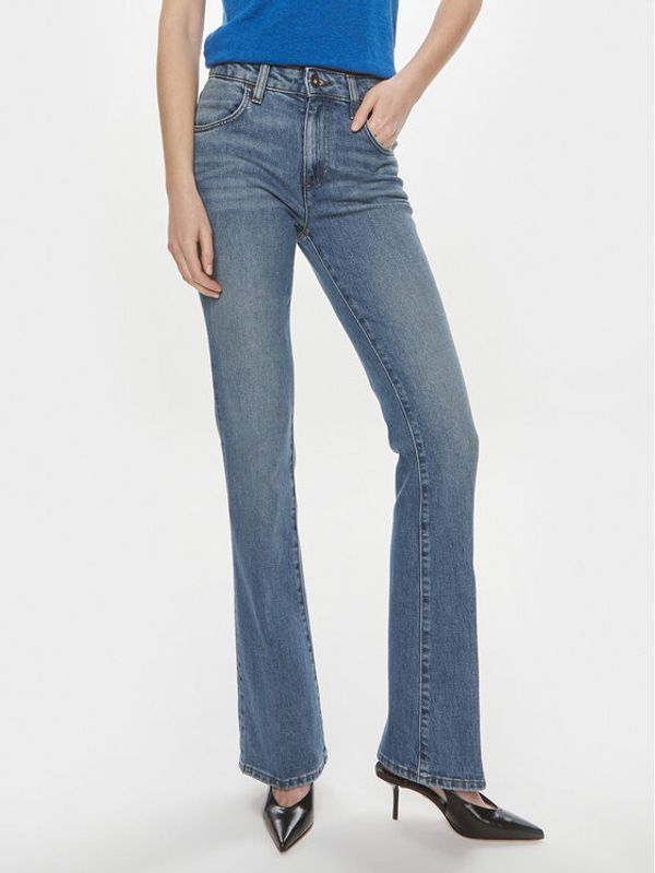 Sisley Sisley Jeans hlače 4WTCLE034 Modra Slim Fit