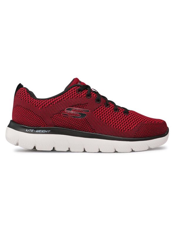 Skechers Skechers Čevlji Brisbane 232057/RDBK Bordo rdeča