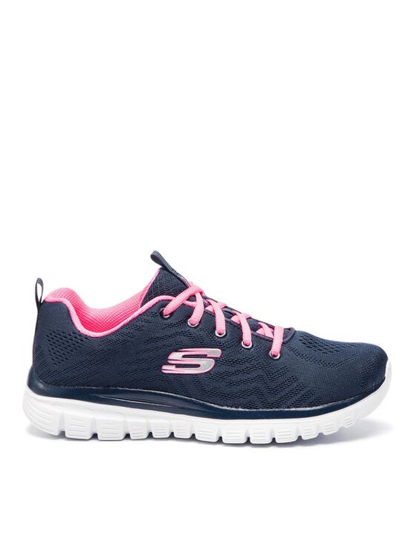 Skechers Skechers Čevlji Get Connected 12615/NVHP Mornarsko modra