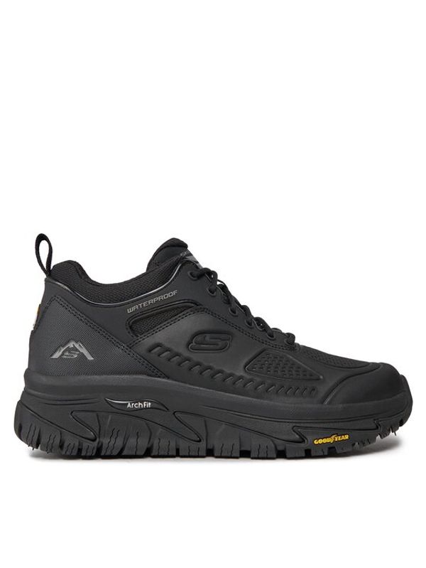 Skechers Skechers Nizki čevlji Arch Fit Road Walker Pyles Peak 237490/BBK Črna