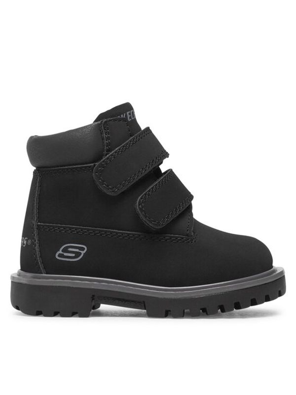 Skechers Skechers Pohodni čevlji Mecca Sawmill 93159N/BLK Črna