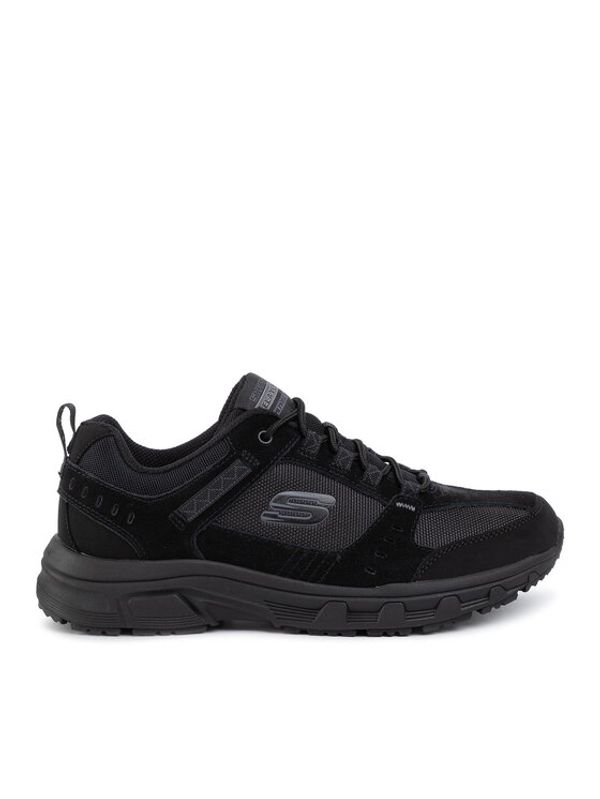 Skechers Skechers Pohodni čevlji Oak Canyon 51893/BBK Črna