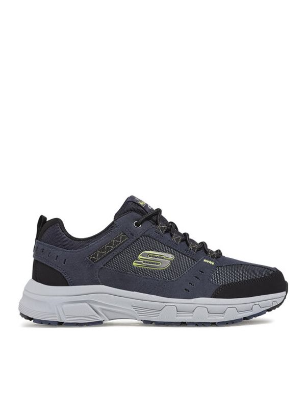 Skechers Skechers Pohodni čevlji Oak Canyon 51893/NVLM Mornarsko modra